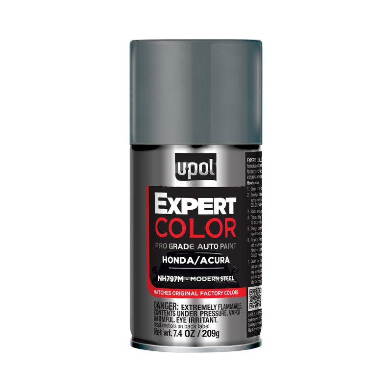 يو-بوي U-POL Expert Color، لسيارة Honda/Acura NH797M، طلاء رش للسيارات، درجة احترافية، طويل الأمد، سهل الاستخدام، فولاذ حديث - Image 1